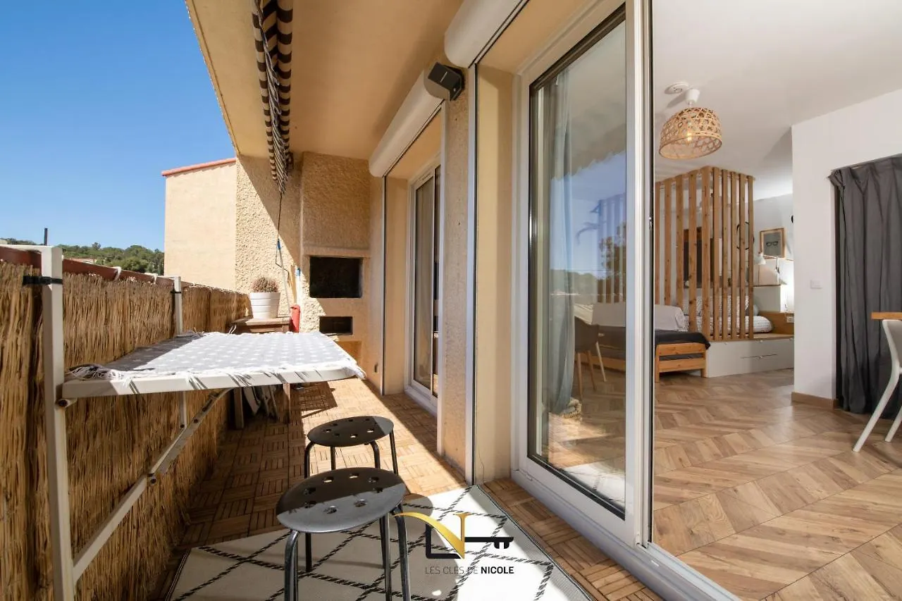 Magnifique Petit Cocon Bord De Mer- Lesclesdenicole Apartment Le Pradet 0*,  France